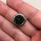 1965 Rolex Orchid Precision 2027 Black Dial 18K White Gold Cocktail Dress Wristwatch