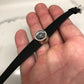 1965 Rolex Orchid Precision 2027 Black Dial 18K White Gold Cocktail Dress Wristwatch