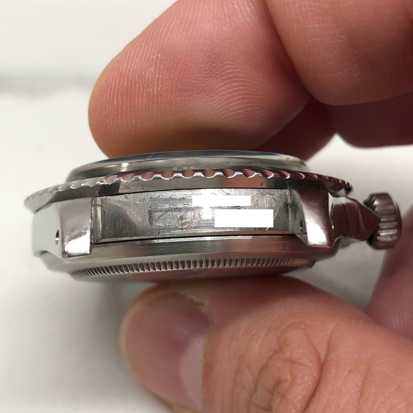 1961 Rolex Submariner 5512 Long 5 Insert Steel PCG Automatic Wristwatch