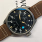 2023 IWC Big Pilot Spitfire 43 IW329701 Titanium Automatic Black Dial Men's Watch with Box and Papers Unworn - Hashtag Watch Company