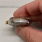1973 Rolex Datejust 1601 Ghost Champagne Yellow Gold Fluted Bezel Wristwatch