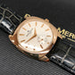 Baume & Mercier 18k Rose Gold Silver Dial 33mm Manual Wind Men’s Wristwatch with Box