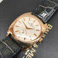 Baume & Mercier 18k Rose Gold Silver Dial 33mm Manual Wind Men’s Wristwatch with Box