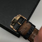 Baume & Mercier 18k Rose Gold Silver Dial 33mm Manual Wind Men’s Wristwatch with Box