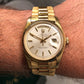 1978 Rolex President 1803 Day Date Yellow Gold Silver Dial Florentine Automatic Wristwatch with Papers - HASHTAGWATCHCO
