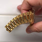 1978 Rolex President 1803 Day Date Yellow Gold Silver Dial Florentine Automatic Wristwatch with Papers - HASHTAGWATCHCO