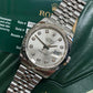 2007 Rolex Datejust 116234 Silver Diamond 36mm Jubilee Wristwatch with Box and Papers