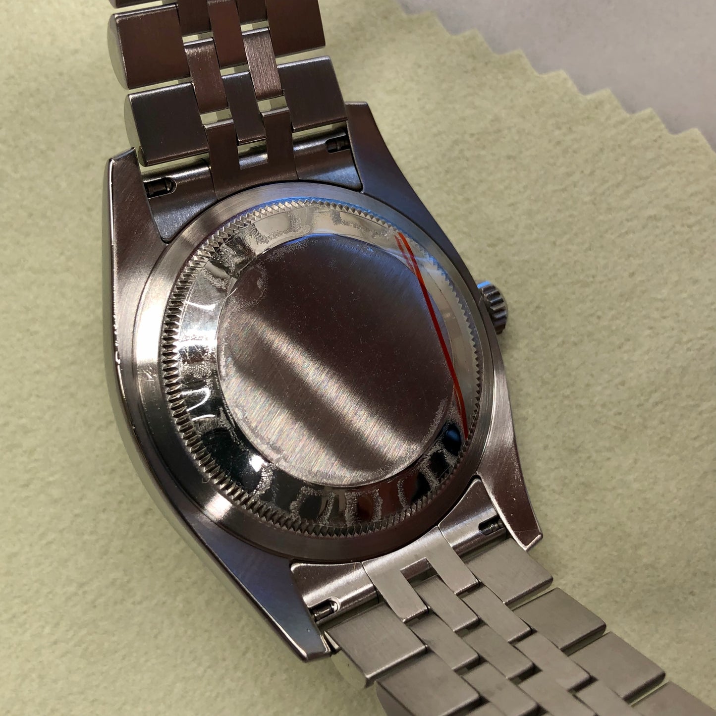 2007 Rolex Datejust 116234 Silver Diamond 36mm Jubilee Wristwatch with Box and Papers