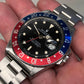 1985 Rolex GMT MASTER 16750 Pepsi Steel Automatic Wristwatch with Box and Papers - HASHTAGWATCHCO