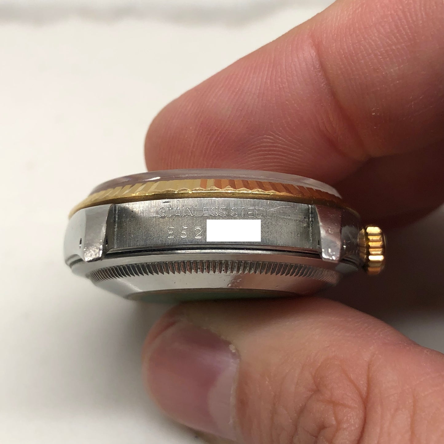 1990 Rolex Datejust 16233 Two Tone Silver Stick Jubilee Sapphire Wristwatch with Papers