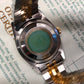 1990 Rolex Datejust 16233 Two Tone Silver Stick Jubilee Sapphire Wristwatch with Papers