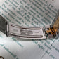 1990 Rolex Datejust 16233 Two Tone Silver Stick Jubilee Sapphire Wristwatch with Papers