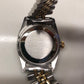1963 Rolex Datejust 1601 Blue Dial Two Tone Jubilee Automatic Wristwatch with RSC Card