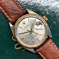 1971 Rolex Datejust 1601 Silver Dial Yellow Gold Fluted Bezel Wristwatch