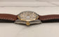 1971 Rolex Datejust 1601 Silver Dial Yellow Gold Fluted Bezel Wristwatch