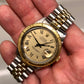 1986 Rolex Datejust Thunderbird 16253 Turn-O-Graph Champange Two Tone Jubilee Wristwatch
