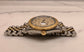 1986 Rolex Datejust Thunderbird 16253 Turn-O-Graph Champange Two Tone Jubilee Wristwatch
