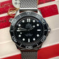 2025 Omega Seamaster Diver 300M Black 210.30.42.20.01.010 Wristwatch with Box and Papers