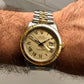 1986 Rolex Datejust Thunderbird 16253 Turn-O-Graph Champange Two Tone Jubilee Wristwatch