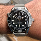 2025 Omega Seamaster Diver 300M Black 210.30.42.20.01.010 Wristwatch with Box and Papers