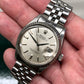 1969 Rolex Datejust 1603 Stainless Steel Engine Turned Jubilee Automatic Wristwatch - HASHTAGWATCHCO