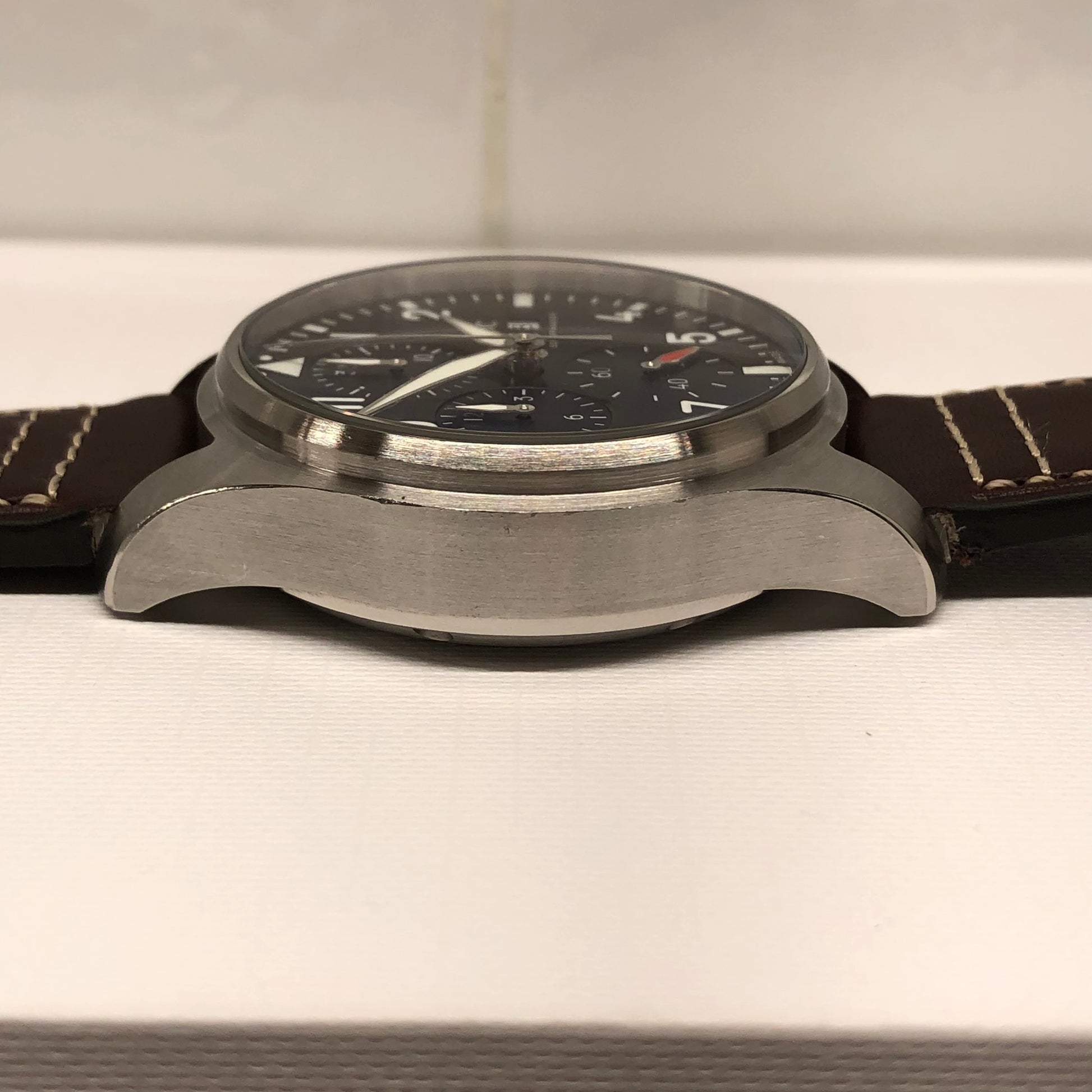 2021 IWC Pilot IW388101 Automatic Blue Dial Men's Wristwatch with Box and Papers - HASHTAGWATCHCO