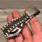 1996 Rolex Datejust 16234 Black "Silver Text" Chapter Ring Jubilee Automatic Wristwatch