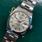 1971 Rolex Date 1500 Oyster Perpetual Silver Radial Dial Steel Automatic Wristwatch