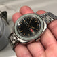 1969 Vintage Bulova SkyStar World Time M9 38mm Black Dial Day Date Ghost Insert Automatic Wristwatch - Hashtag Watch Company