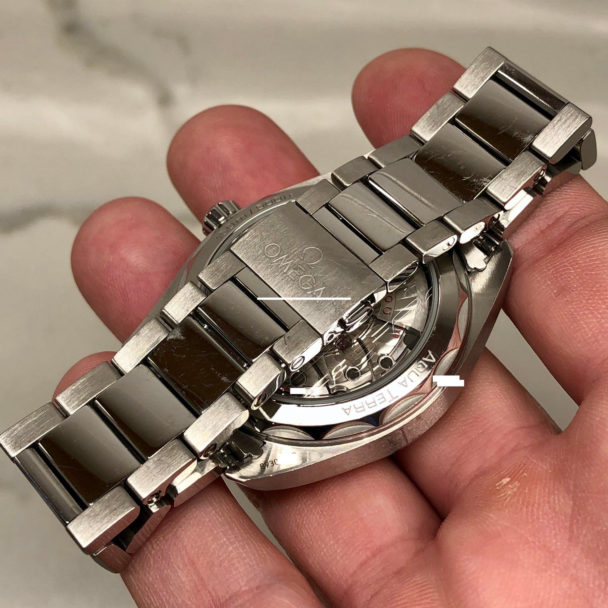 Omega Seamaster Aqua Terra 150M Black 220.10.41.21.01.001 Wristwatch with Box and Papers - HASHTAGWATCHCO