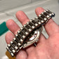 2000 Rolex President 118239 Day Date 18K White Gold Bronze Diamond Roman Dial Wristwatch - Hashtag Watch Company