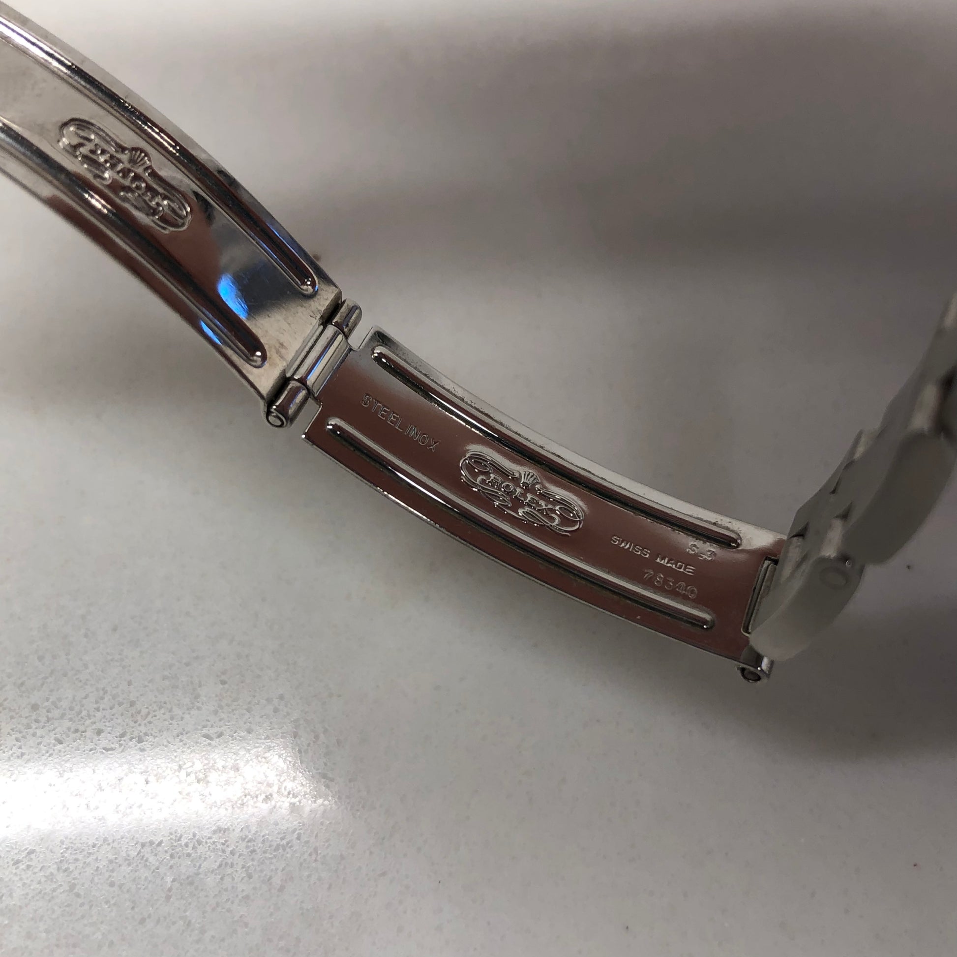 1991 Rolex Oyster Perpetual 67180 Domino's Pizza Logo Steel Oyster Automatic Wristwatch with Box and Papers - HASHTAGWATCHCO