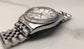 2002 Rolex Datejust 16220 Silver Tapestry Steel Jubilee Wristwatch with Box and Papers - HASHTAGWATCHCO