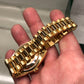 1996 Rolex President 18238 Day Date 18K Yellow Gold White Roman Wristwatch with Box and Papers - HASHTAGWATCHCO