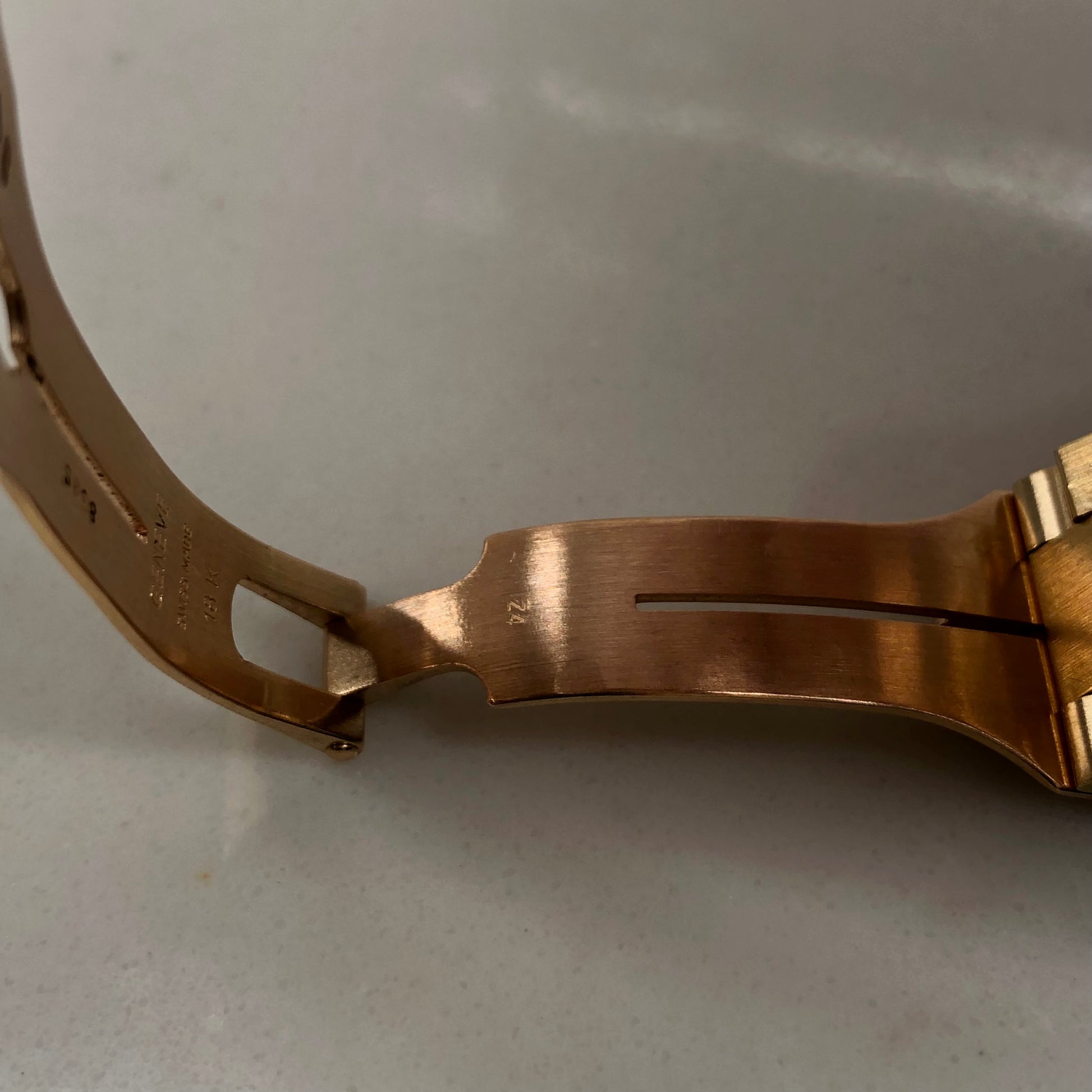 1996 Rolex President 18238 Day Date 18K Yellow Gold White Roman Wristwatch with Box and Papers - HASHTAGWATCHCO