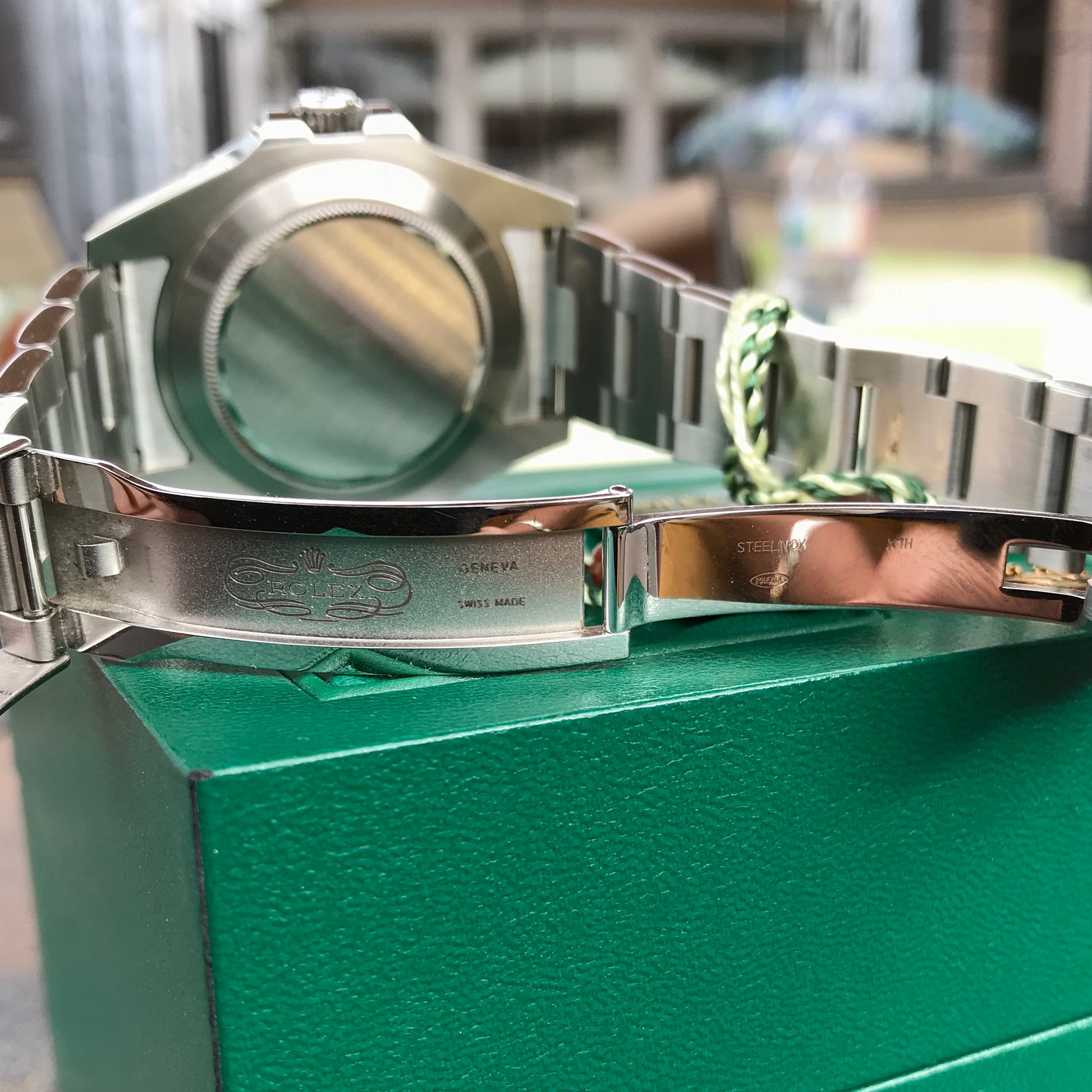 Rolex Explorer II 216570 White GMT Oyster Stainelss Steel Wristwatch Box & Papers Random Serial - Hashtag Watch Company