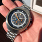 Vintage Omega Flightmaster 145.036 Steel Chronograph Cal. 911 Tropical Brown Wristwatch - Hashtag Watch Company