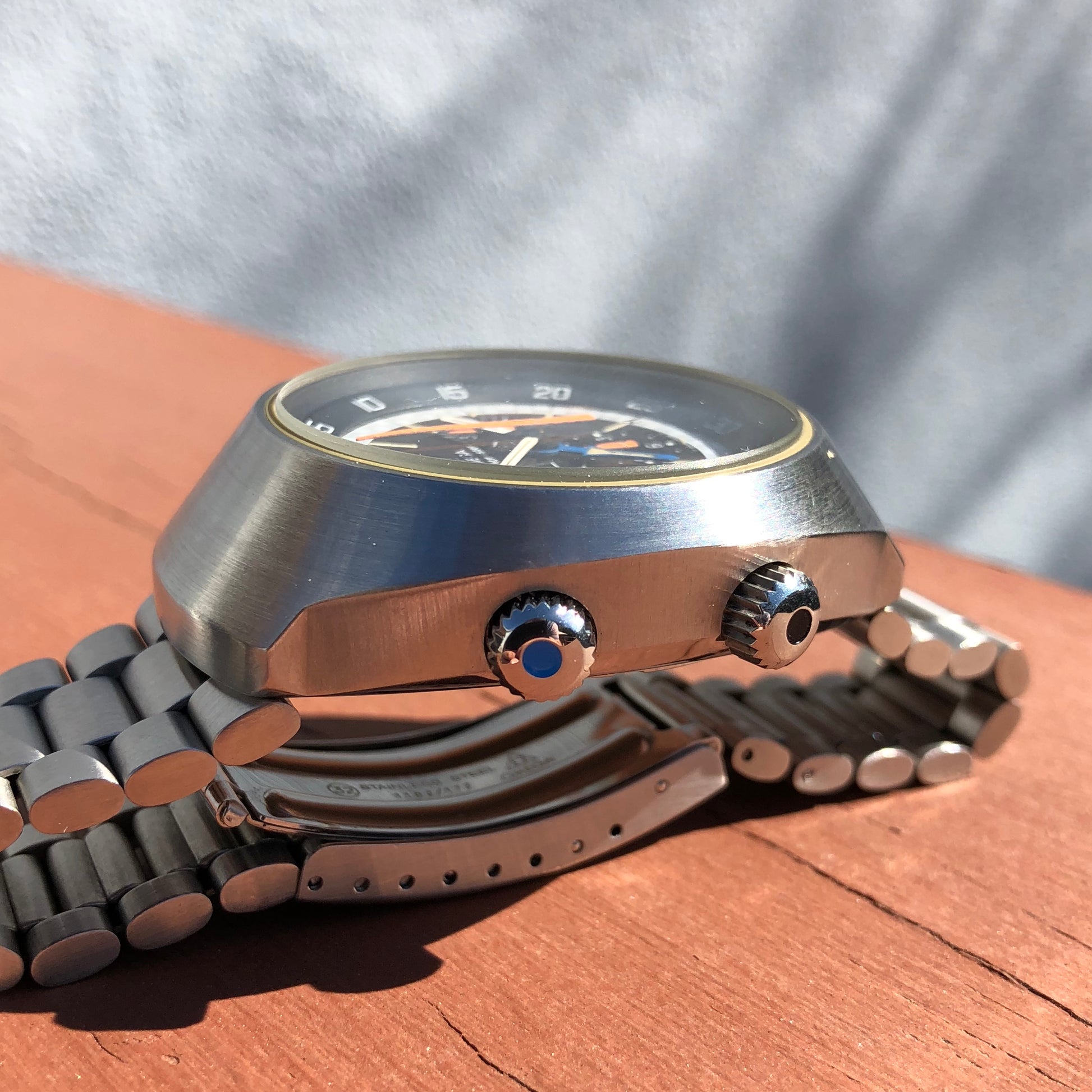 Vintage Omega Flightmaster 145.036 Steel Chronograph Cal. 911