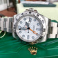 Rolex Explorer II 216570 White GMT Oyster Stainelss Steel Wristwatch Box & Papers Random Serial - Hashtag Watch Company