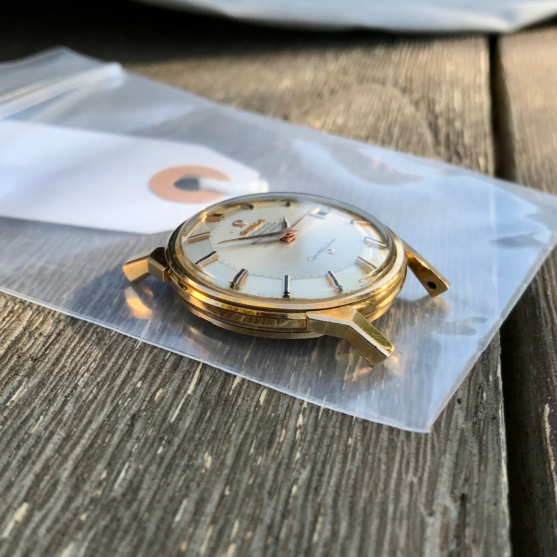 Vintage Omega Constellation Date 1683005 18K Yellow & Pink Gold Caliber 561 Automatic Wristwatch - Hashtag Watch Company