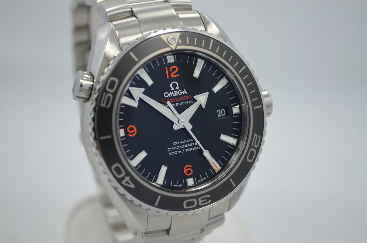 Omega 232.30.46.21.01.003 Seamaster Planet Ocean Professional 600M Master Co-Axial Watch - Hashtag Watch Company