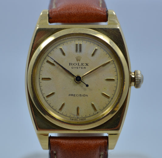 Vintage Rolex 3359 Viceroy 18K Yellow Gold 1934 Wristwatch - Hashtag Watch Company