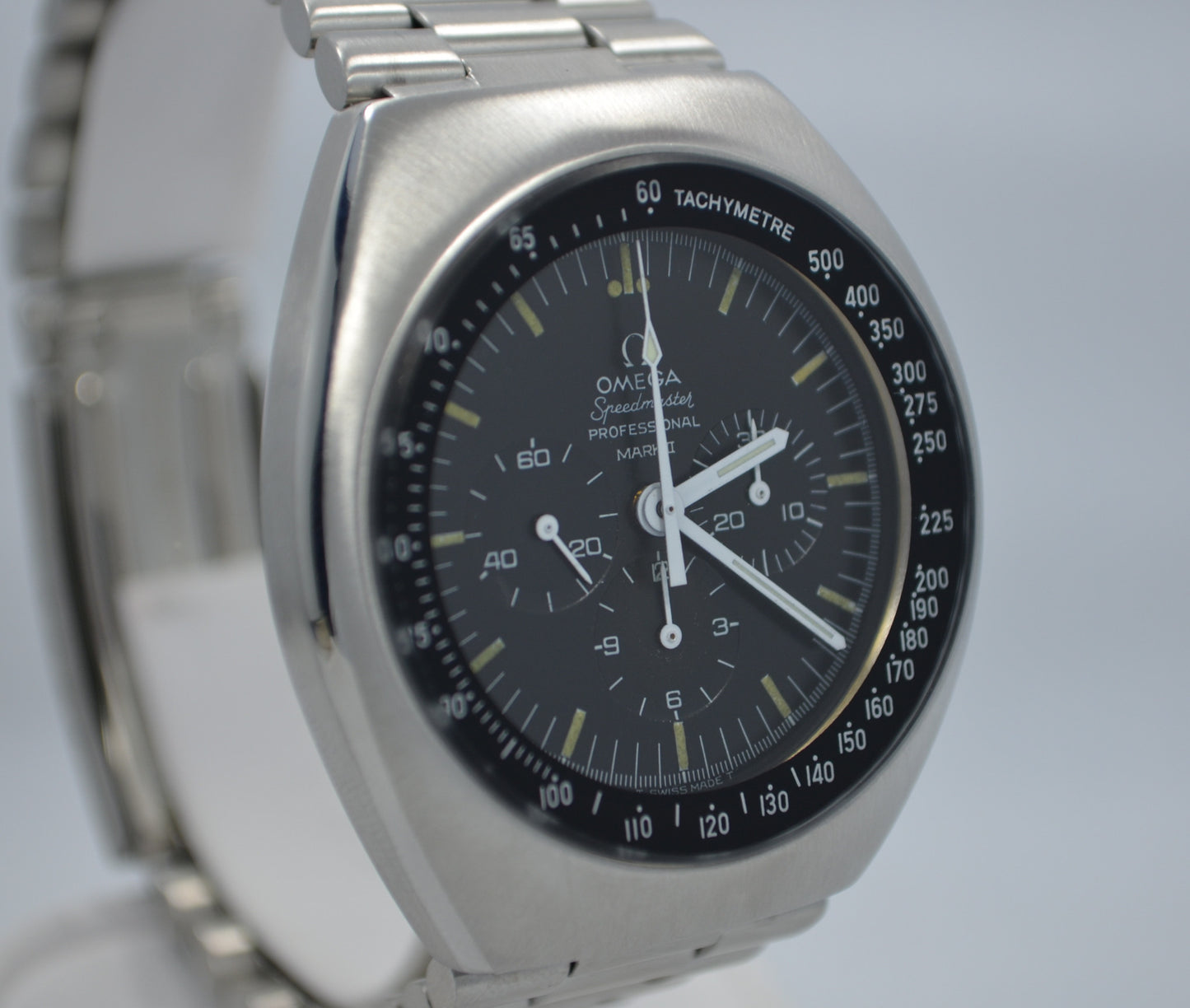 Vintage Omega Speedmaster Mark II 145014 Stainless Steel Wristwatch - Hashtag Watch Company