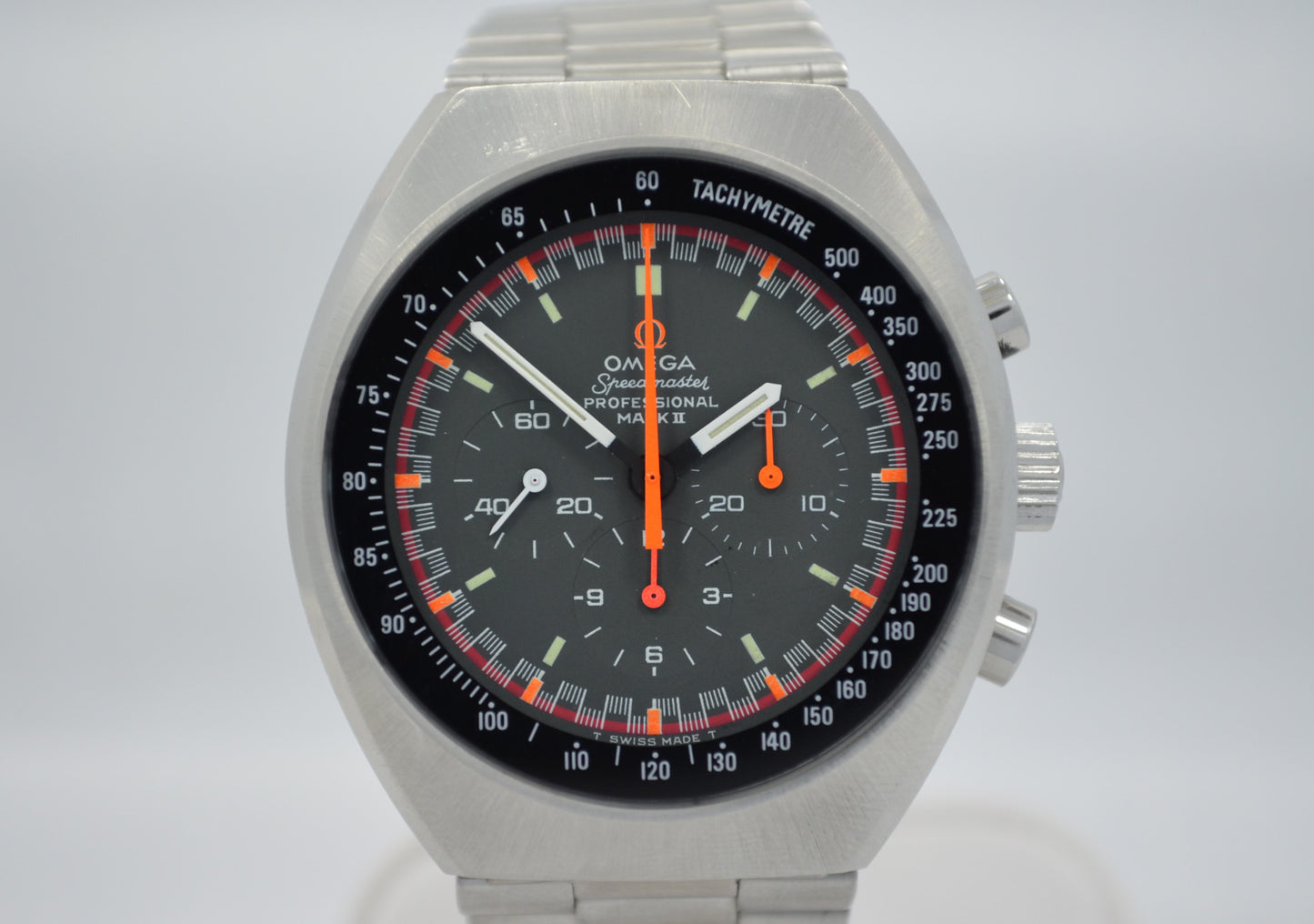 Vintage Omega Speedmaster Mark II 145.014 Chronograph Stainless Steel 861 Wristwatch - Hashtag Watch Company