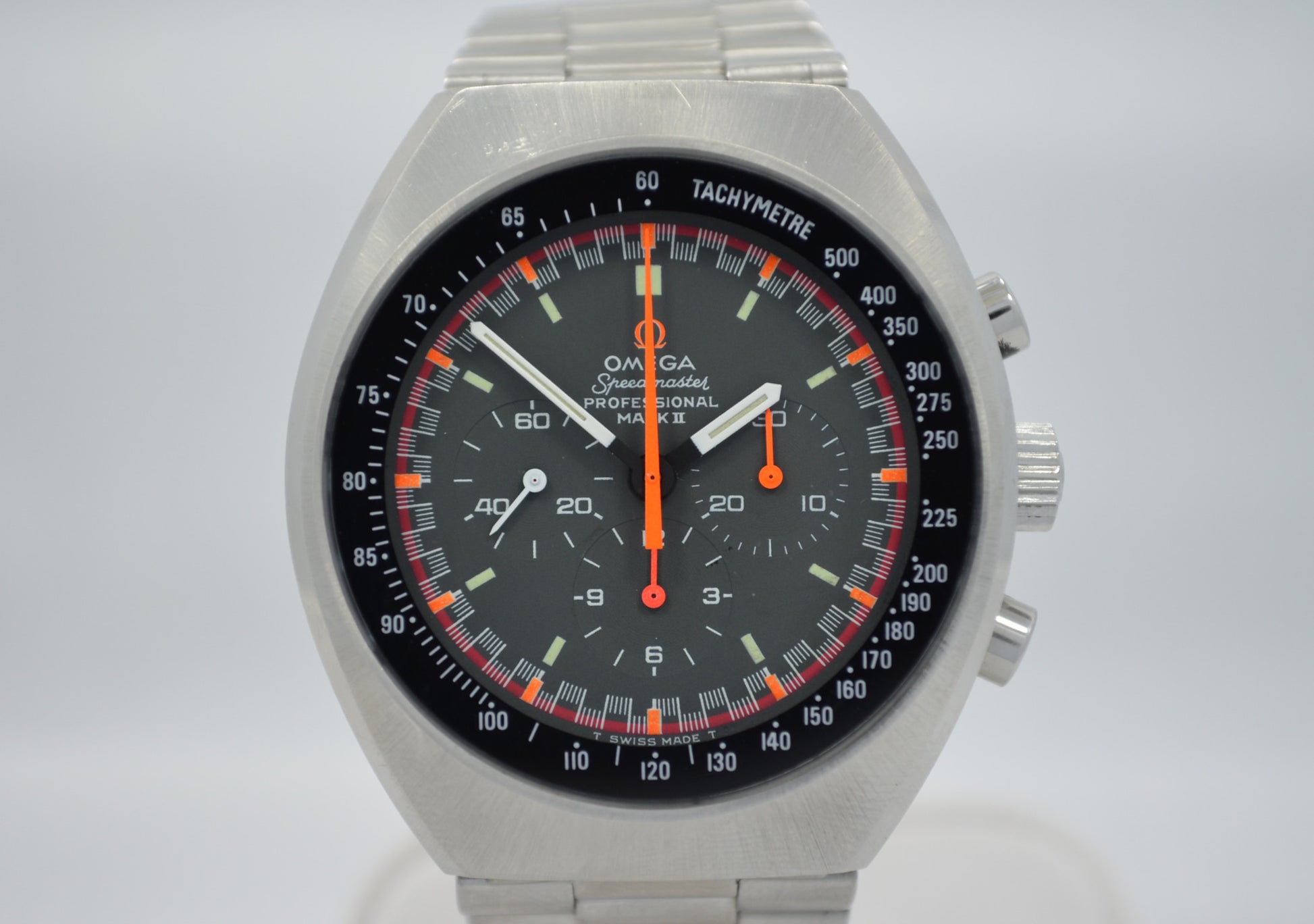 Vintage Omega Speedmaster Mark II 145.014 Chronograph Stainless Steel 861 Wristwatch - Hashtag Watch Company