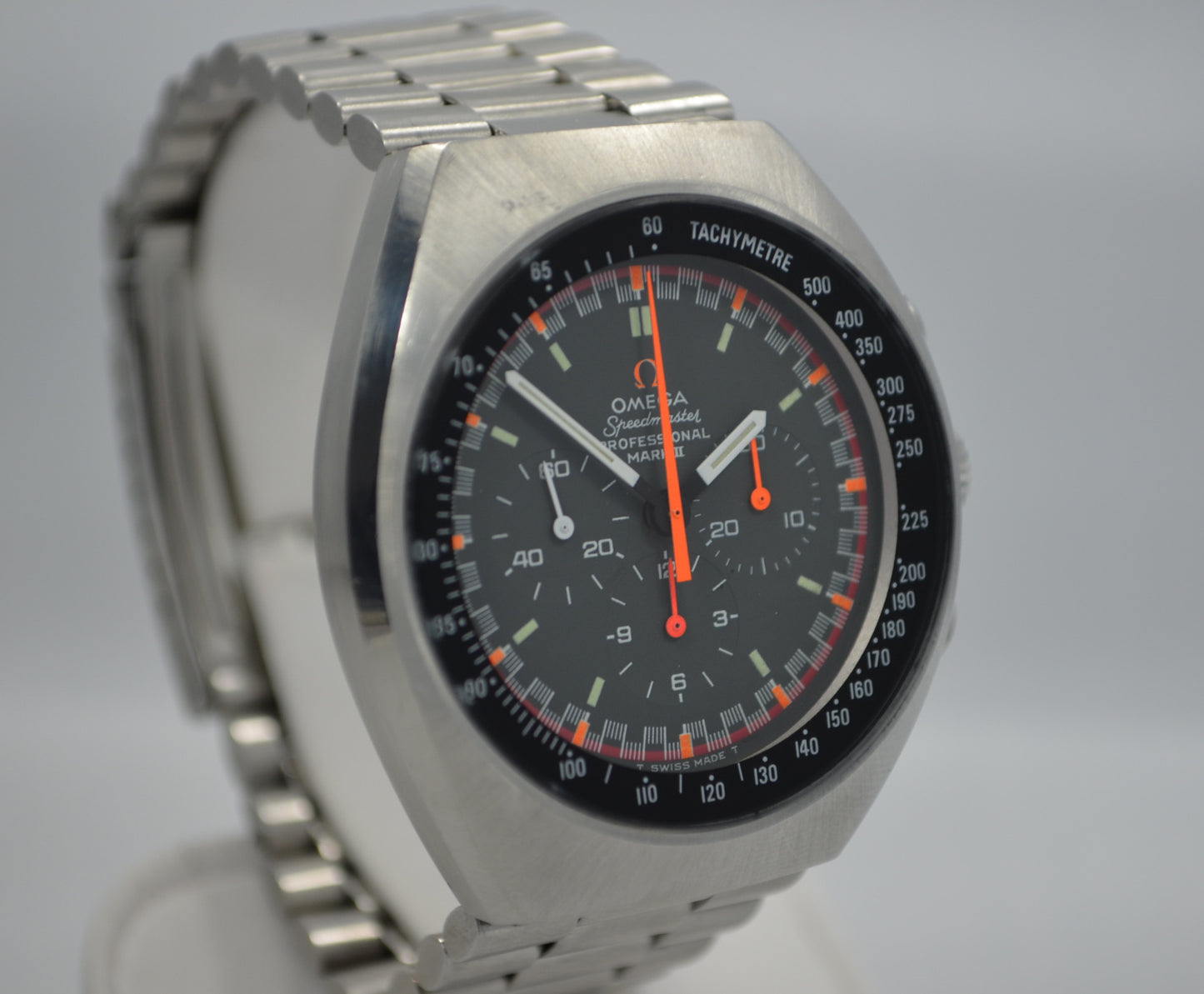 Vintage Omega Speedmaster Mark II 145.014 Chronograph Stainless Steel 861 Wristwatch - Hashtag Watch Company