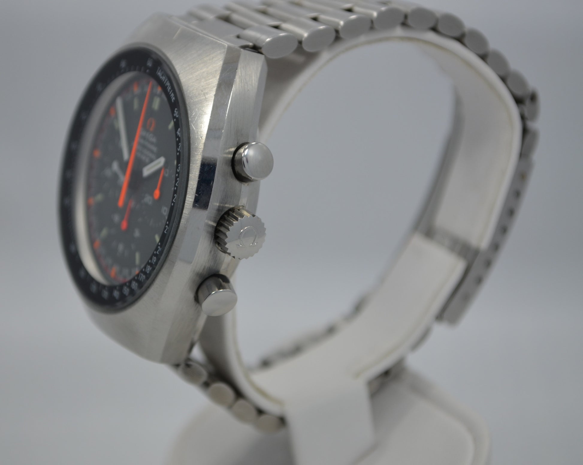 Vintage Omega Speedmaster Mark II 145.014 Chronograph Stainless Steel 861 Wristwatch - Hashtag Watch Company