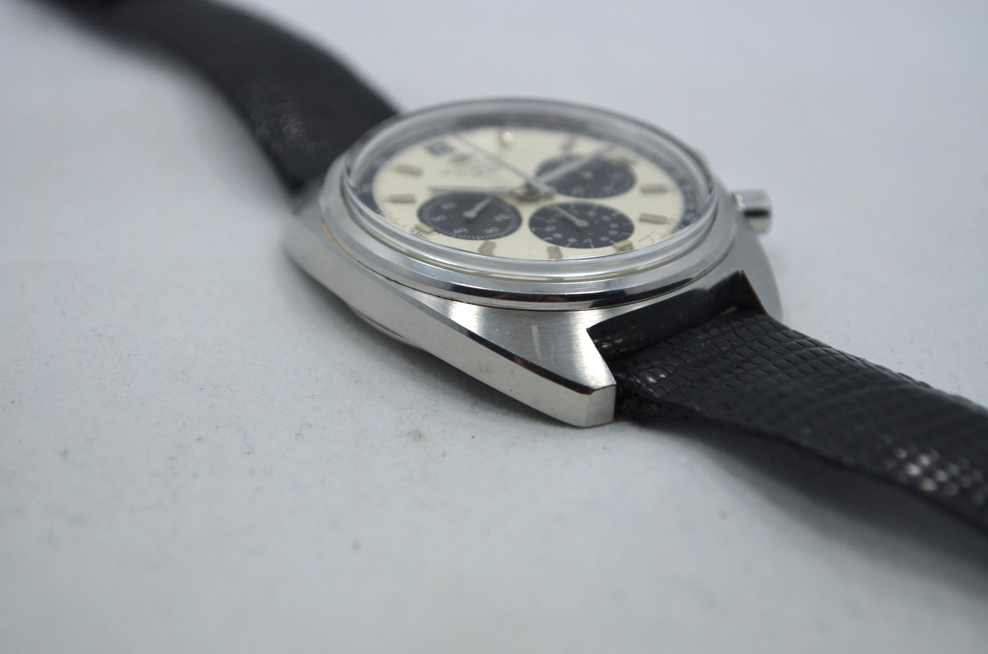 Vintage Movado Datron HS 360 Chronograph 1960's Steel Automatic Wristwatch - Hashtag Watch Company