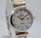 Omega Ladymatic DeVille 425.20.34.20.55.001 Steel Red Gold MOP Diamond Watch - Hashtag Watch Company