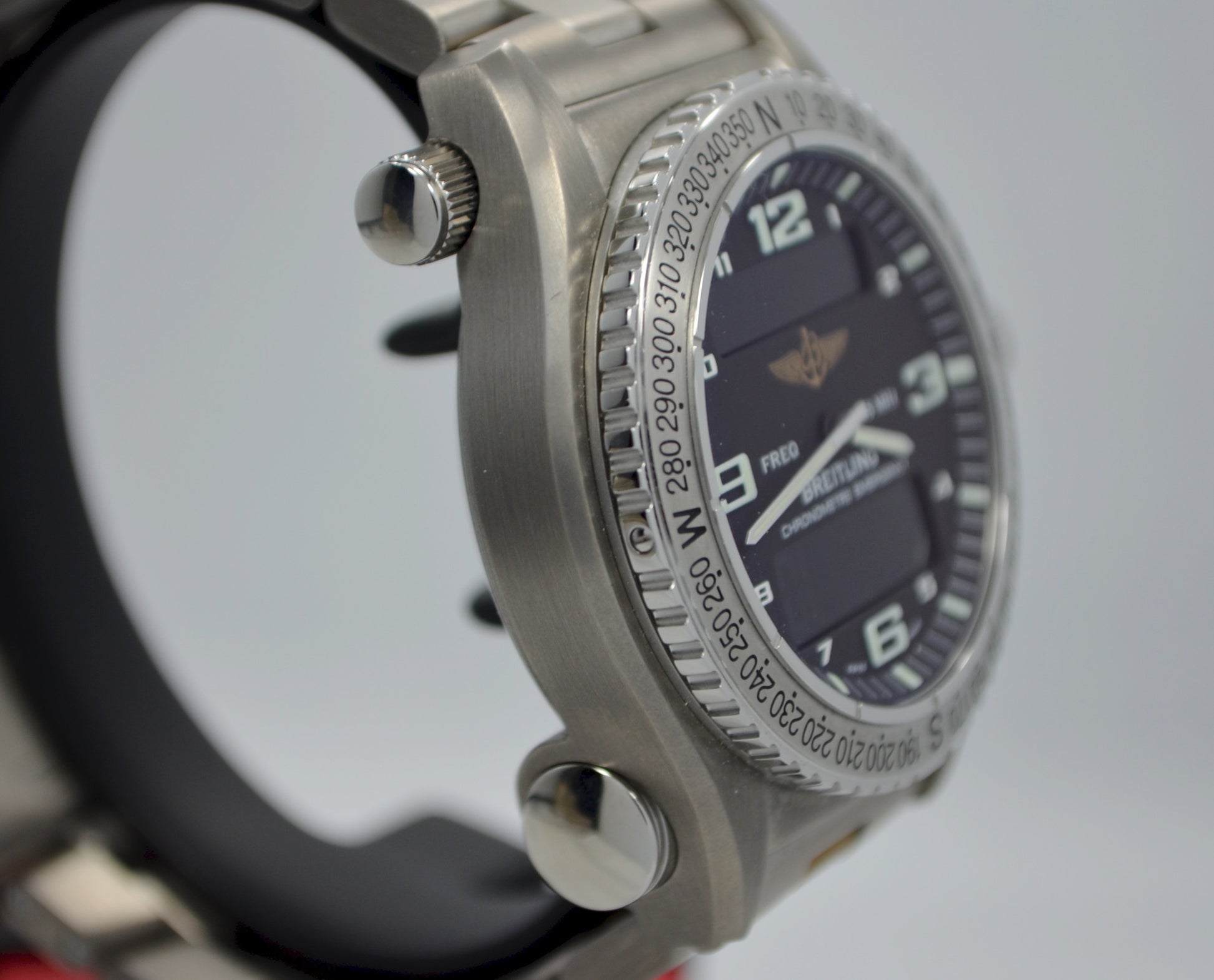 Breitling Emergency E76321 Titanium Aeronautical Kit Quartz Wristwatch - Hashtag Watch Company